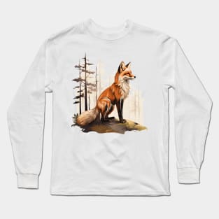 Forest Foxes Long Sleeve T-Shirt